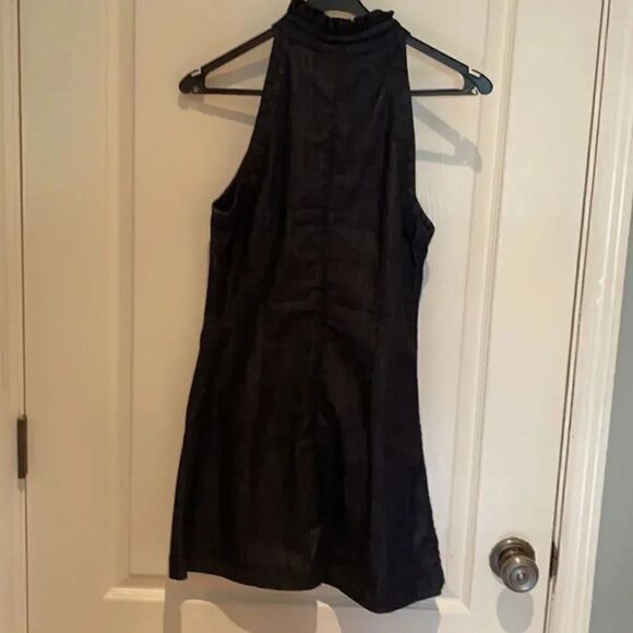 7 for all mankind ruffle denim dress S - Picture 3 of 3